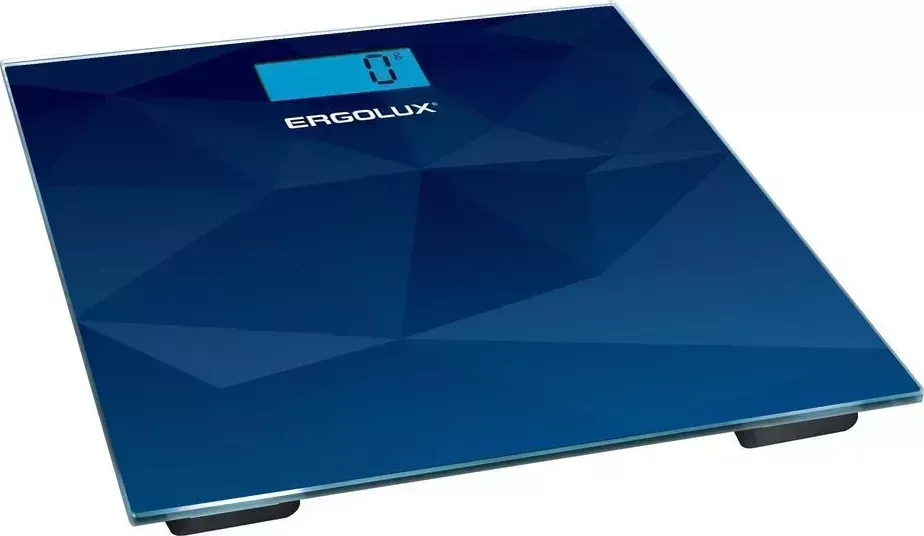 Весы напольные ERGOLUX ELX-SB03-C45 абстракция синяя