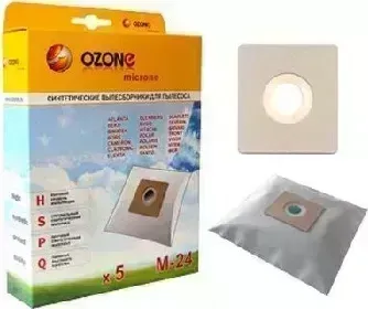Пылесборники OZONE microne M-24 синтетика компл. 5шт. (10)