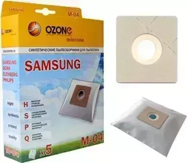 Пылесборники OZONE microne M-04 синтетика компл. 5шт.