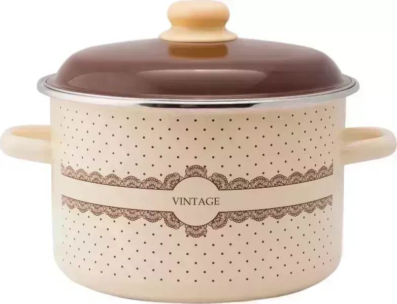 Кастрюля APPETITE 6RD221M vintage 5.5 л Посуда л