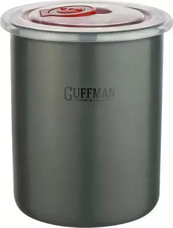 Контейнер GUFFMAN C-06-008-GR 0,7 л с крышкой, черного цвета с черный л