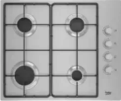 Панель варочная газовая BEKO HIGG 641C3 SX Независимая SX