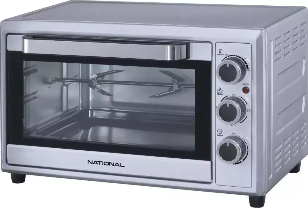 Мини-печь NATIONAL NK-MO365 SILVER