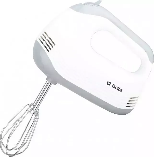 Миксер DELTA DL-5075 белый с серым
