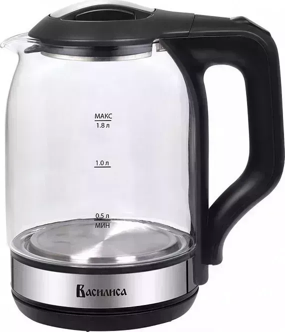 Чайник электрический ВАСИЛИСА ВА-1036 черный