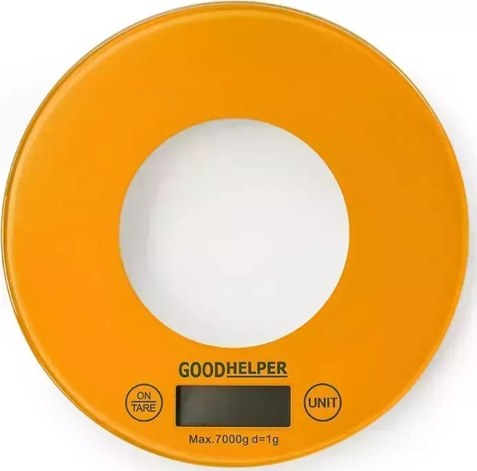 Весы кухонные GOODHELPER KS-S03 (Оранжевый) оранжевый