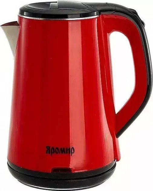 Чайник электрический ЯРОМИР ЯР-1059 пластик красный