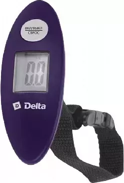 Весы кухонные DELTA D-9100 фиолетовый : 40 кг, цена деления 100 г(100)