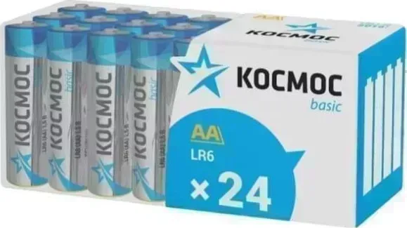 Батарейки КОСМОС KOCLR6_24BOX