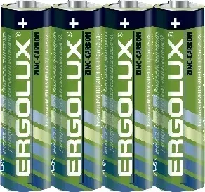 Батарейки ERGOLUX (12441) R 6 SR4 (R6SR4 батарейка,1.5В) R 6 (R6