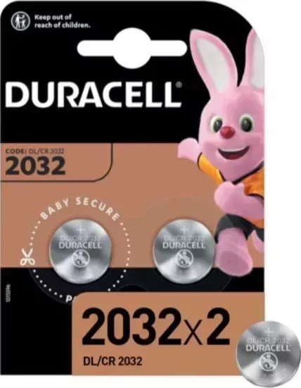 Батарейки DURACELL CR2032-2BL (Б0037273)