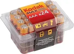 Батарейки KODAK LR03-24 PLASTIC BOX (24)