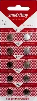 Батарейки SMARTBUY (SBBB-AG7-10B) AG7-10B