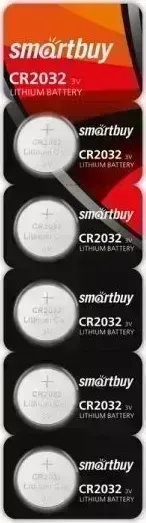 Батарейки SMARTBUY (SBBL-2032-5B) CR2032/5B в упаковке 5шт (цена за 1шт)