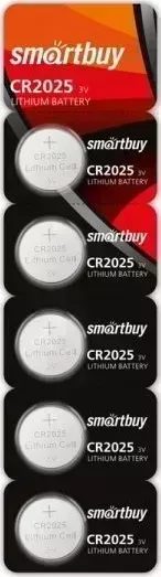 Батарейки SMARTBUY (SBBL-2025-5B) CR2025/5B