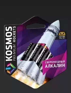Батарейки КОСМОС KOSLR6ROCKETS4BL