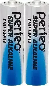 Батарейки PERFEO LR6-2SH SUPER ALKALINE (60)