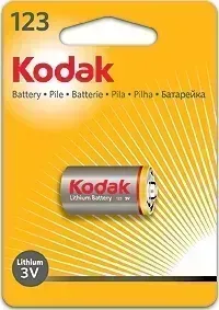 Батарейки KODAK CR123 (6)