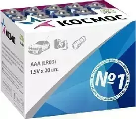 Батарейки КОСМОС KOCLR0320BOX