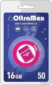 Флеш-накопитель OLTRAMAX OM-32GB-50-Orange Red 2.0 флэш-накопитель