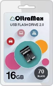 Флеш-накопитель OLTRAMAX OM-16GB-70-черный USB флэш-накопитель