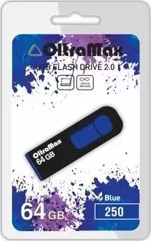 Флеш-накопитель OLTRAMAX OM-64GB-250-синий USB флэш-накопитель