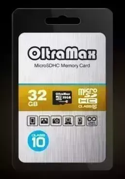 Карта памяти OLTRAMAX MicroSDHC 32GB Class10