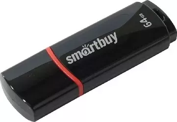 Флеш-накопитель SMARTBUY (SB4GBCRW-K) 4GB CROWN BLACK