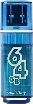 Флеш-накопитель SMARTBUY (SB64GBGS-B) 64GB GLOSSY SERIES BLUE