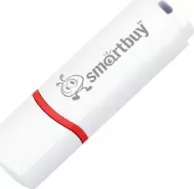 Флеш-накопитель SMARTBUY (SB4GBCRW-W) 4GB CROWN WHITE