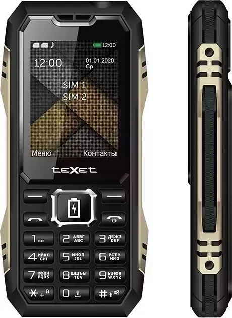 Мобильный телефон TEXET TM-D428 черный