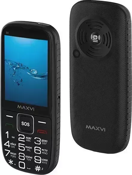 Мобильный телефон MAXVI B9 BLACK (2 SIM)