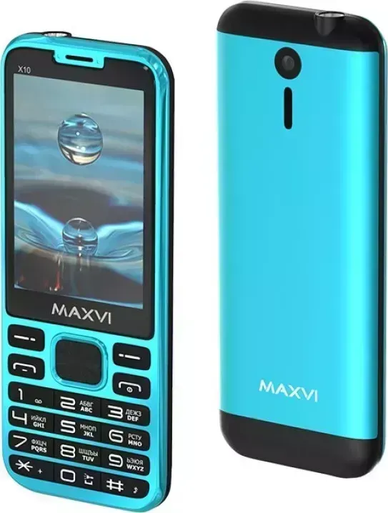 Мобильный телефон MAXVI X10 AQUA BLUE