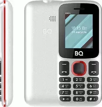Мобильный телефон BQ 1848 STEP+ WHITE+RED
