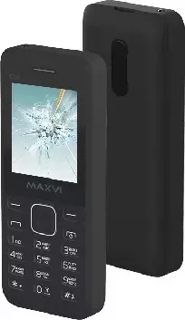 Мобильный телефон MAXVI C20 BLACK (2 SIM) Без ЗУ!!!!