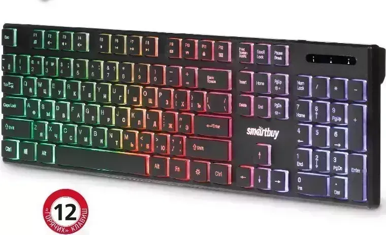 Клавиатура SMARTBUY (SBK-240U-K) ONE 240 USB черный