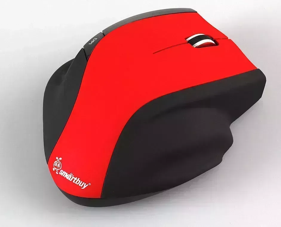 Мышь компьютерная SMARTBUY (SBM-613AG-R/K), красный
