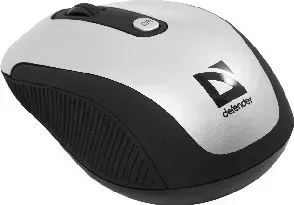 Мышь беспроводная DEFENDER (52125) OPTIMUM MS-125 серый