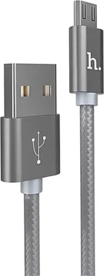 Кабель HOCO (6957531032182) X2 USB (m)-microUSB (m) 1.0м - золото