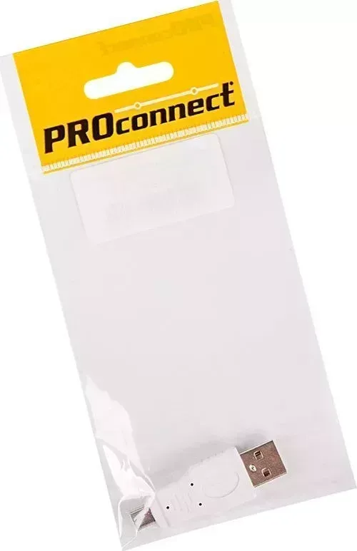 Переходник PROCONNECT (18-1174-9) USB, штекер USB-A - штекер miniUSB 5 Pin