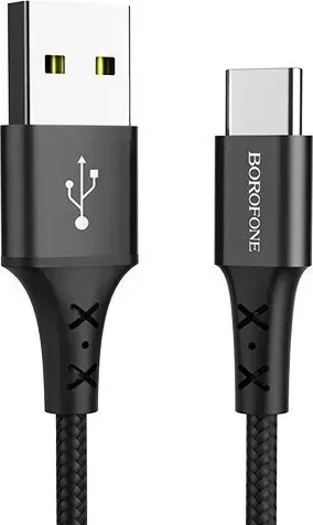 Кабель BOROFONE BX20 Enjoy USB-Type-C 2A 1.0m черный