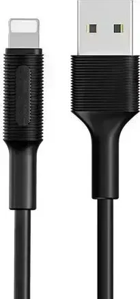 Кабель BOROFONE BX1 "EzSync" USB-8 Pin 2A 1M черный