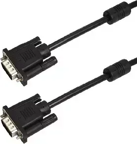 Кабель PROCONNECT (17-5505-6) Шнур VGA - VGA с ферритами, 3м, черный