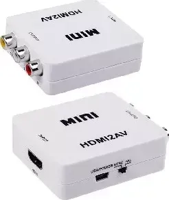 Переходник REXANT (17-6931) КОНВЕРТЕР HDMI НА 3 RCA, ПЛАСТИК, БЕЛЫЙ