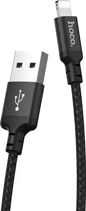 Кабель HOCO (6957531062882) X14 USB-8 Pin 1.7A 2.0m черный