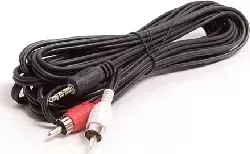 Кабель СИГНАЛ (1123) шнур 3,5Дж-2RCA 5,0 м