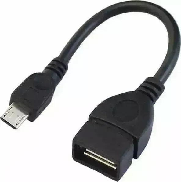 Кабель PERFEO (U4202) USB2.0 A розетка - MICRO USB вилка (OTG) 0.2 м