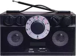 Радиоприемник БЗРП РП-304 УКВ 64-108МГц, бат. 4*R20, 220V, USB/SD, 2 динамика