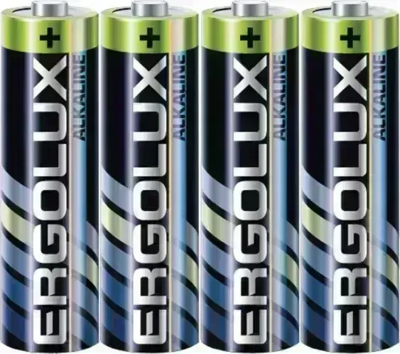 Батарейки ERGOLUX (14282) LR6 ALKALINE SR4 (LR6 SR4, батарейка,1.5В)