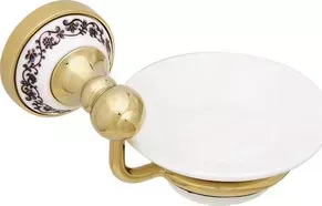 Мыльница Fixsen керамическая Bogema Gold (FX-78508G)
